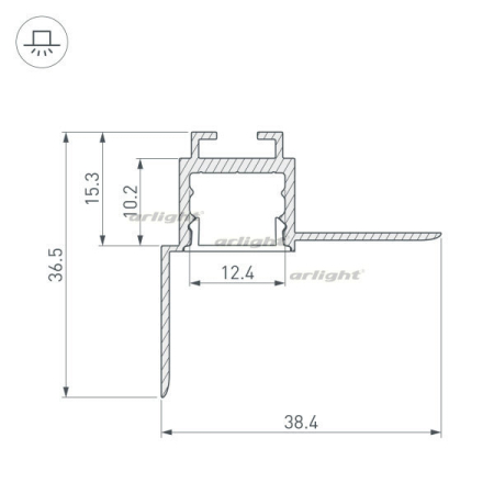 Профиль Arlight 034979