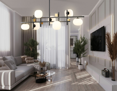 Люстра на штанге Ambrella Light LH51017