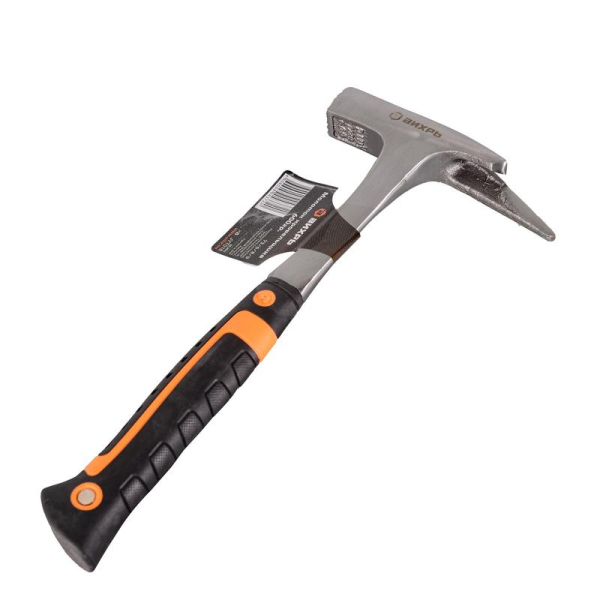 Молоток кровельщика 600г двухкомпонентн. рукоятка; цельнометал. Вихрь 73/6/8/9