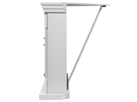 Портал Firelight Colonna 25U (угловой) белый