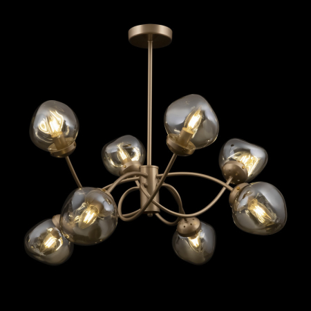 Люстра на штанге Freya FR8017PL-08MG