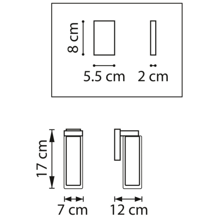 Бра Lightstar 756614