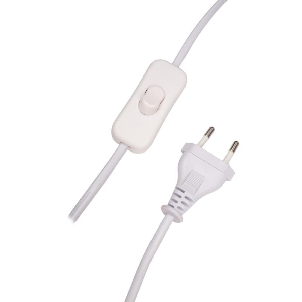 Светильник настольный JH3-01-gy E14 IP20 110х110х310мм метал.; ткань; PVC-пластик сер. JazzWay 5062368