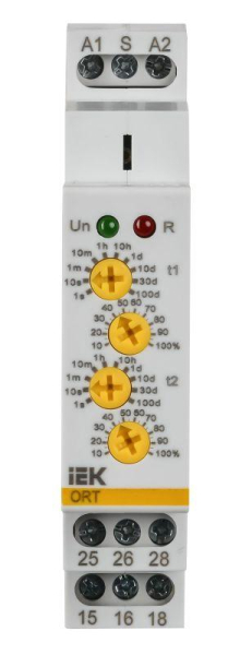 Реле циклическое ORT 2 контакта 230В AC IEK ORT-S2-AC230V