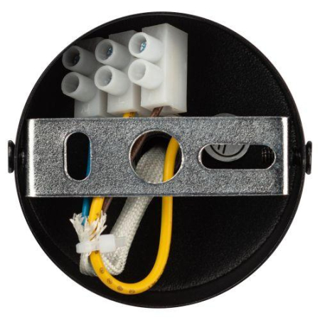 Светильник PL24 BK MR16 GU10 потолочн. черн. Эра Б0059811