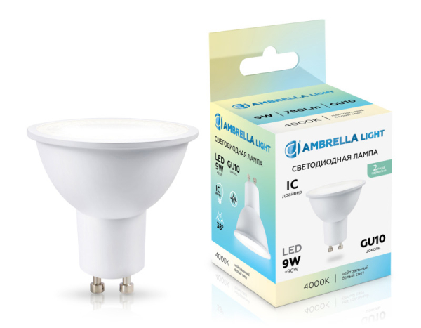 Светодиодная лампа Ambrella Light 190904