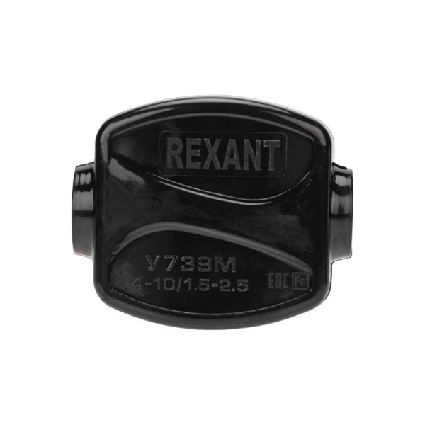 Зажим ответвительный У-739М (4-10/1.5-2.5кв.мм) IP20 (сжим орех) Rexant 07-0739