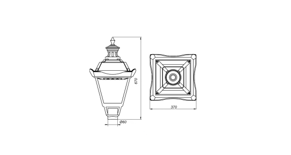 Светодиодный светильник LedPark 02-028 (750.D.60.N) (арт.7-16-028-11-0-43-06-084-7-50-54)