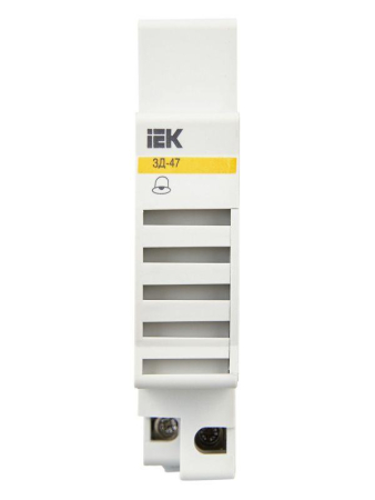 Звонок на DIN-рейку ЗД-47 IEK MZD10-230