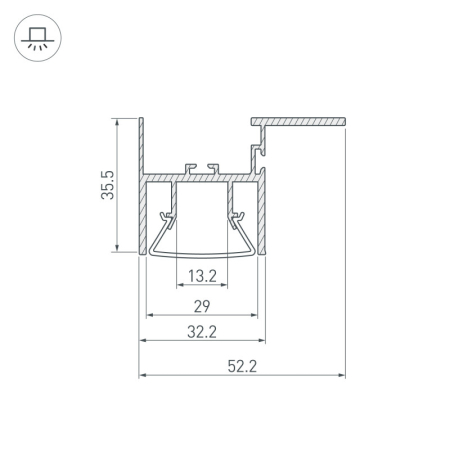 Профиль Arlight 044856