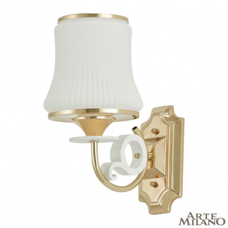 Бра Arte Milano 301097/1W Wh/Gd