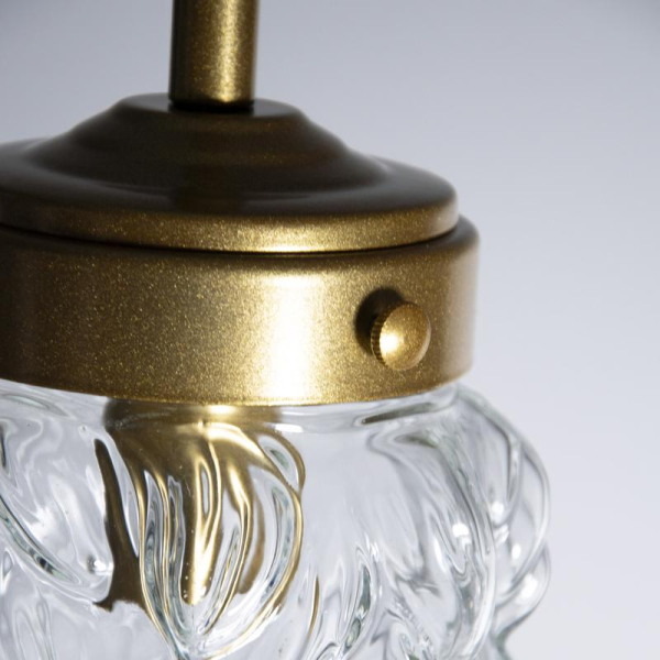 Светильник "Фламенко" 211 НСБ 01-40-101 Е14 [ИМ] подвесной зол. Элетех 1005405308