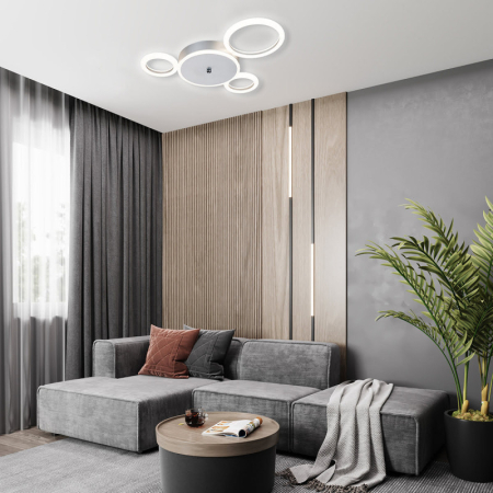 Накладная люстра Escada 10268/4LED Silver