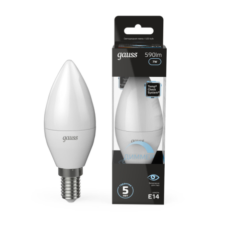 Светодиодная лампа Gauss 103101207-D