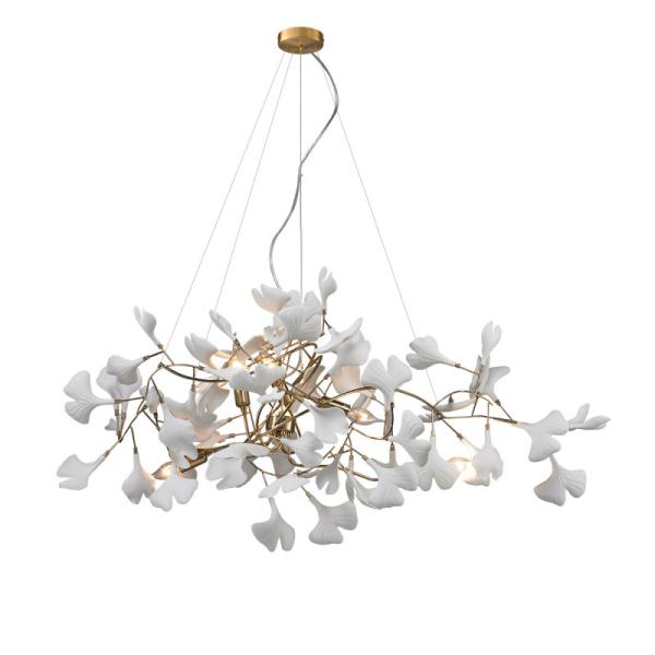 Подвесная люстра DeLight Collection 10881P/L800 gold/white