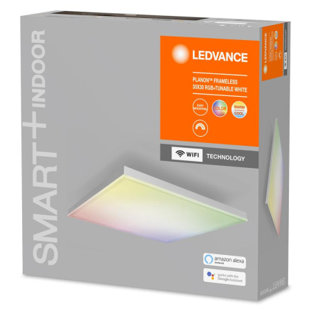 Светильник светодиодный SMART WIFI PLANONFRAMELES30X30RGBTW LEDVANCE 4058075484351