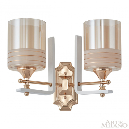 Бра Arte Milano 306087/2W Wh/Gd
