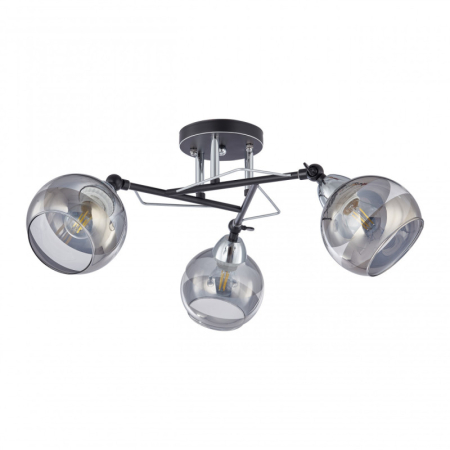 Накладная люстра Arte Milano 323685/3B BK+CR