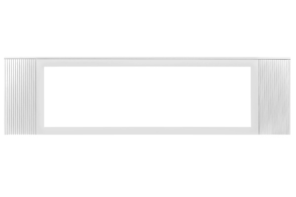 Royal Flame Каминокомплект Портал-тумба Madison (Разборный) - Бьянко белый с очагом Vision 60 LOG LED