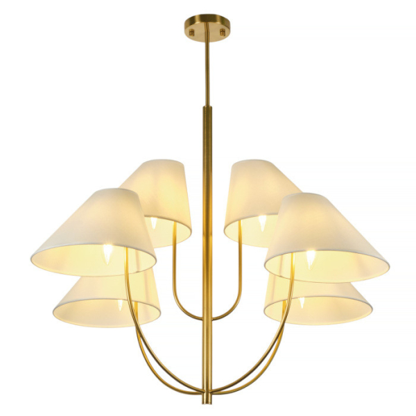 Люстра на штанге MyFar MR2390-6C