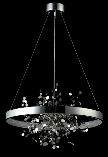Crystal Lux Люстра Crystal Lux GARDEN SPLED+3 D600 CHROME