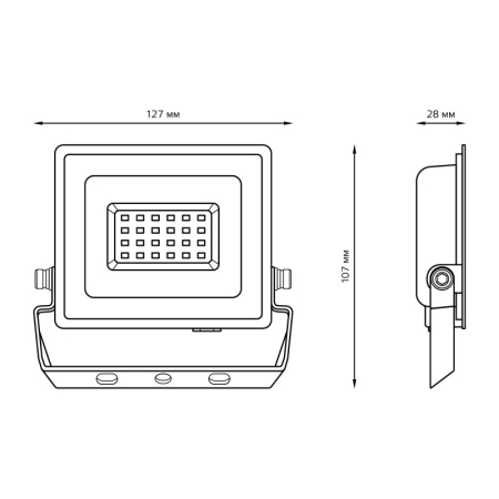 Прожектор Gauss 613100330P