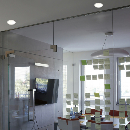 Влагозащищенный светильник Crystal Lux CLT 008C83 WH 4000K IP54