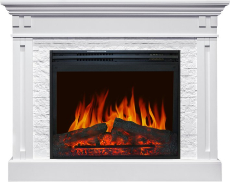 Royal Flame Каминокомплект Cambridge - Белый с очагом Jupiter FX New