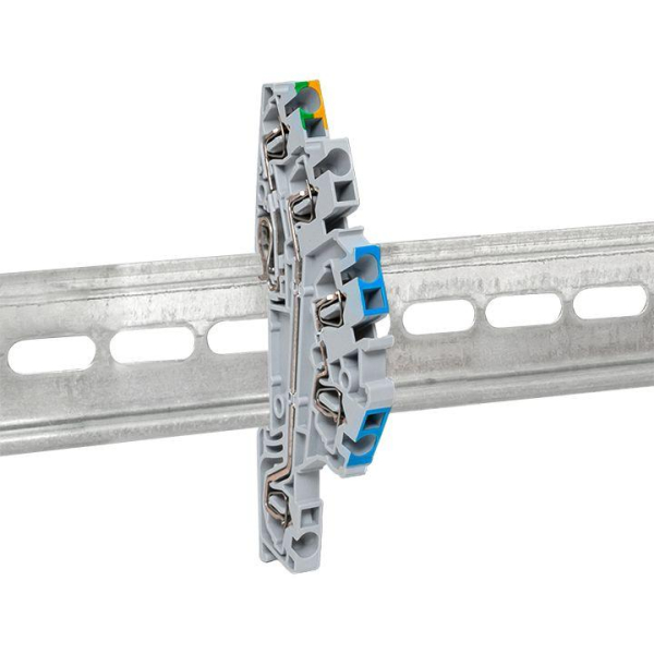 Колодка клеммная ST-2.5-NLPE 30A пружинная EKF plc-jxb-st-2.5-nlpe