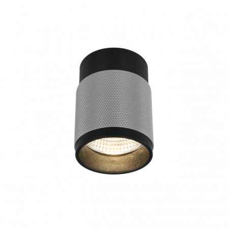 Накладной светильник iLedex 1955-10W-3000K-36 BK+SL