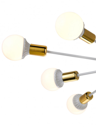 Накладная люстра Natali Kovaltseva LOFT 79014/10С WHITE GOLD