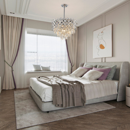 Люстра на штанге Arte Milano 378019/7/300/470 CR