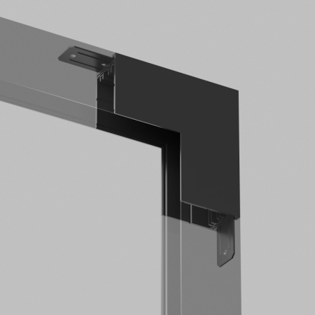 Соединитель для шинопровода Denkirs TR2108-BK