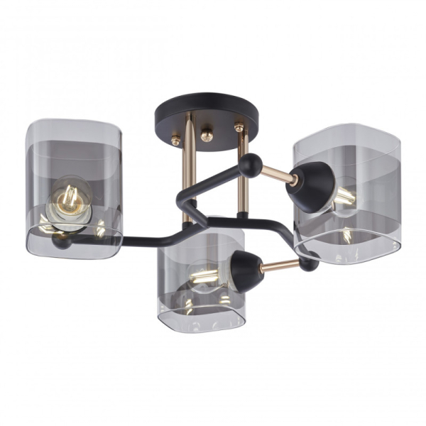 Накладная люстра Arte Milano 324308/3 BK+FG