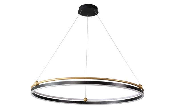 Crystal Lux Люстра Crystal Lux FERNANDO SP88W LED D1000 BLACK/GOLD