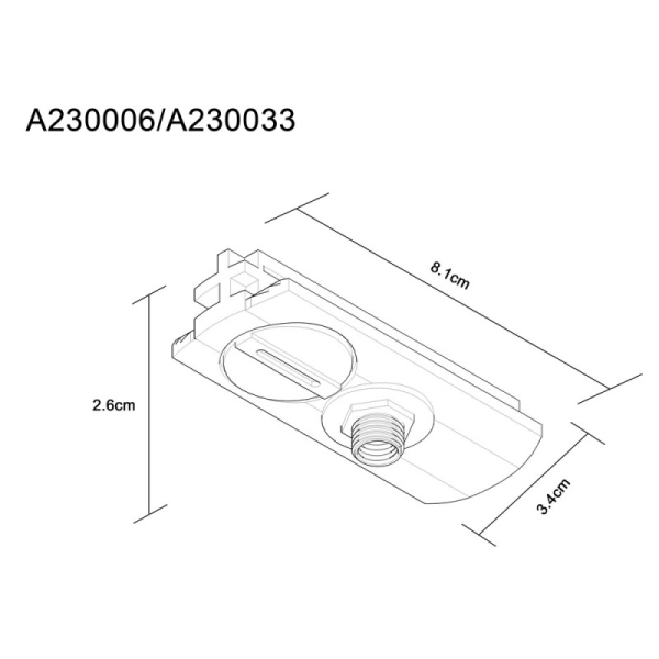 Адаптер ARTE Lamp A230006