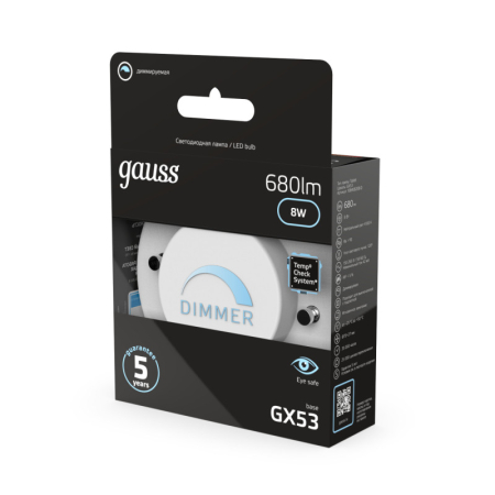 Светодиодная лампа Gauss 108408208-D