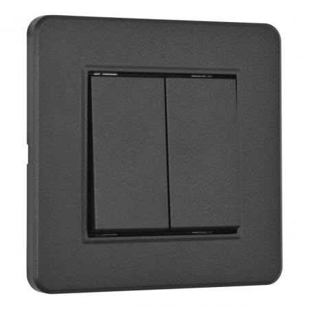 Выключатель Arte Milano SET16-1-30-2 black