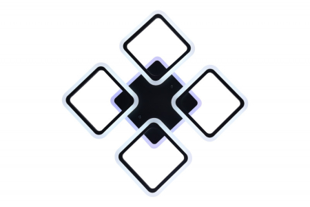 Накладная люстра Natali Kovaltseva HIGH-TECH LED LAMPS 82004 BLACK