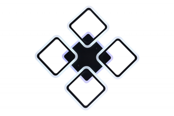 Накладная люстра Natali Kovaltseva HIGH-TECH LED LAMPS 82004 BLACK