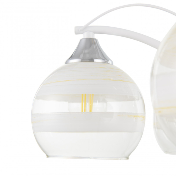 Накладная люстра Arte Milano 326503/5 CR+WH