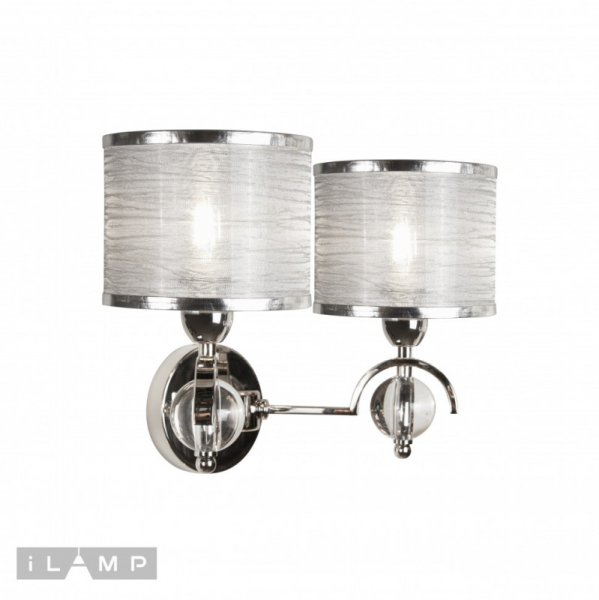 Бра iLamp W2400-2 Nickel