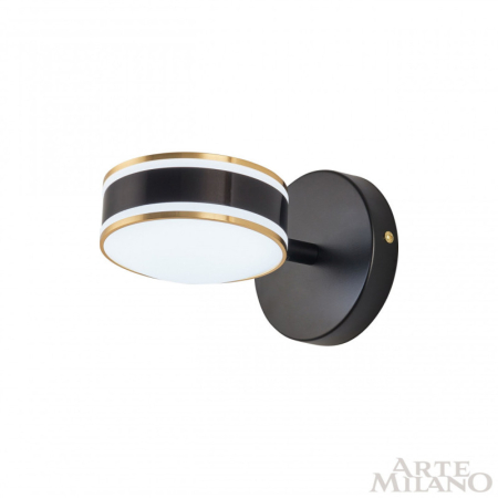 Бра Arte Milano 277599/1B BK/GD