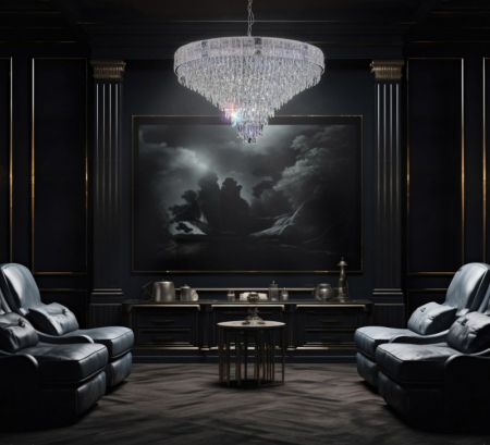 Подвесная люстра Fluorite FL1088-27P