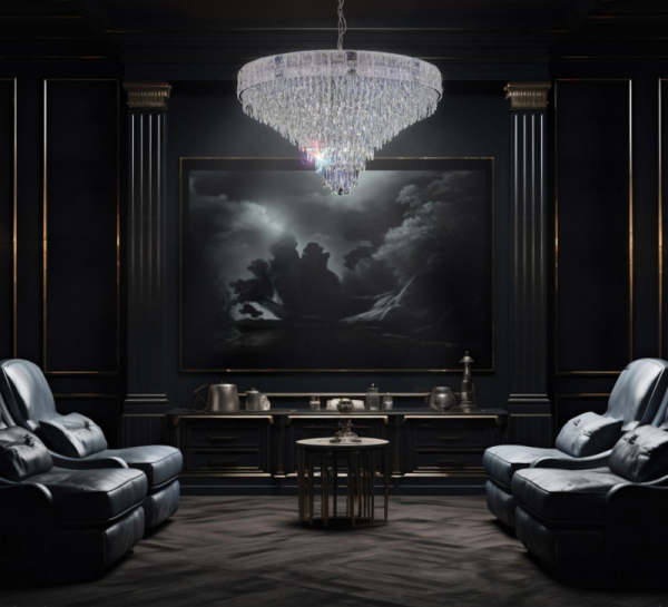 Подвесная люстра Fluorite FL1088-27P