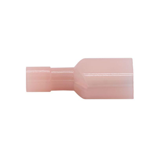 Наконечник изол. "вилка" 0.25-1.5кв.мм отв. d6.3х0.8мм кр. (уп.50шт) DKC 2A22TP