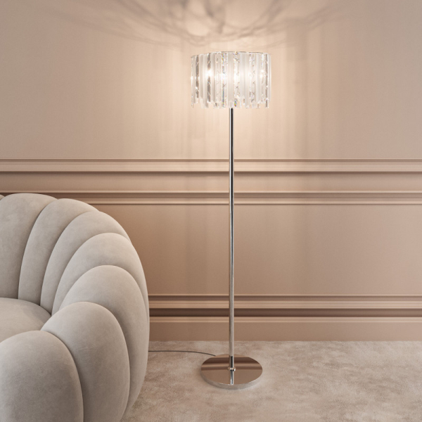 Торшер Eurosvet 109011 хром