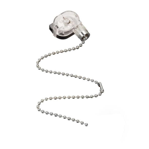 Выключатель для настенного светильника с цепочкой 270мм «Silver», индивидуальная упаковка, 1 шт. REXANT