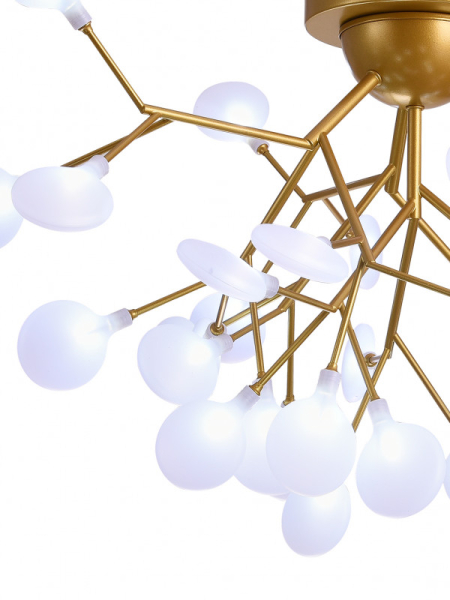 Накладная люстра Natali Kovaltseva GRACE 75126/12С GOLD SATIN