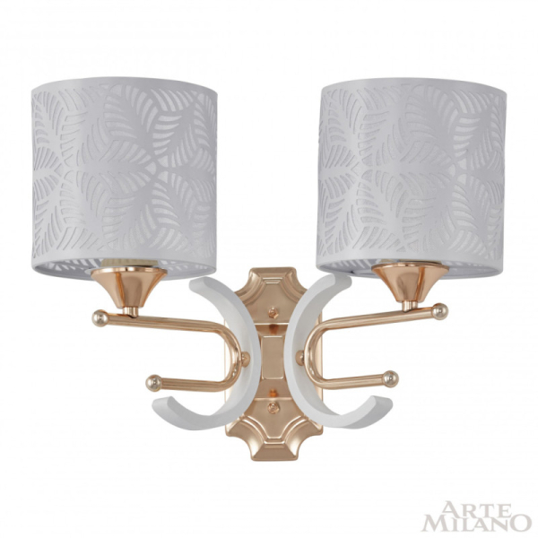 Бра Arte Milano 302097/2W Wh/Gd